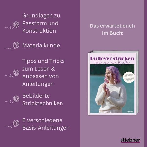Produktbild: Pullover stricken ganz einfach