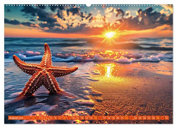 Produktbild: Sehnsucht Strandparadies (hochwertiger Premium Wandkalender 2026 DIN A2 quer), Kunstdruck in Hochglanz