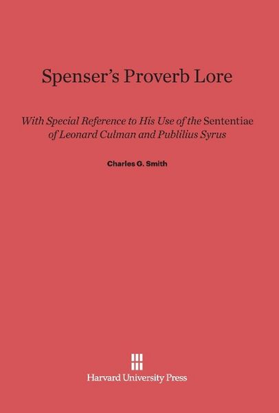 Produktbild: Spenser's Proverb Lore