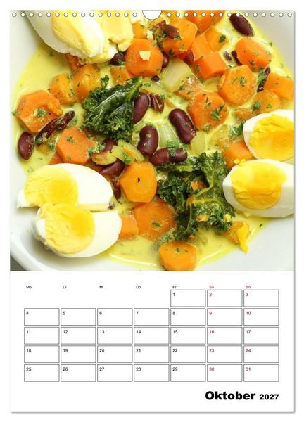 Produktbild: Leckeres mit Bohnen (Wandkalender 2027 DIN A3 hoch), CALVENDO Monatskalender