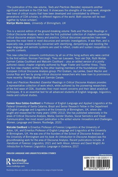 Produktbild: Texts and Practices Revisited