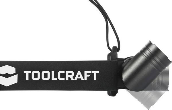 Produktbild: TOOLCRAFT TO-7838469 SMD LED Stirnlampe akkubetrieben 2000lm 200h TO-7838469