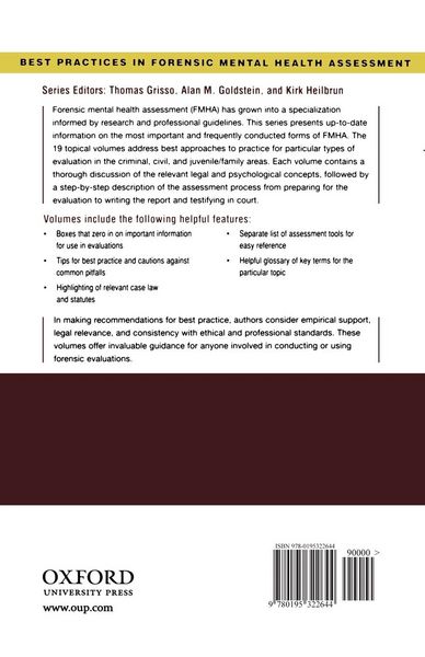 Produktbild: Evaluation of Sexually Violent Predators