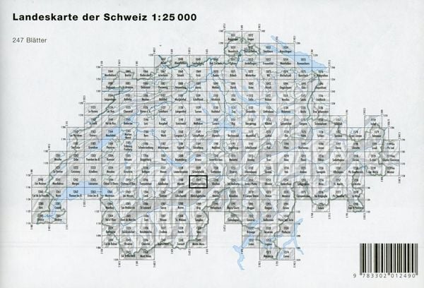 Produktbild: Swisstopo 1 : 25 000 Finsteraarhorn