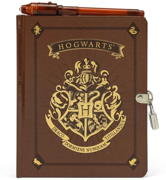 Produktbild: Harry Potter: Hogwarts Lock & Key Diary [Invisible Ink Pen]