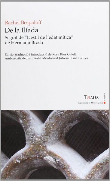 Produktbild: De la Il&iacute;ada : Seguit de "L'estil de l'edat m&iacute;tica" de Hermann Broch