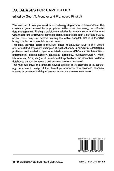 Produktbild: Databases for Cardiology