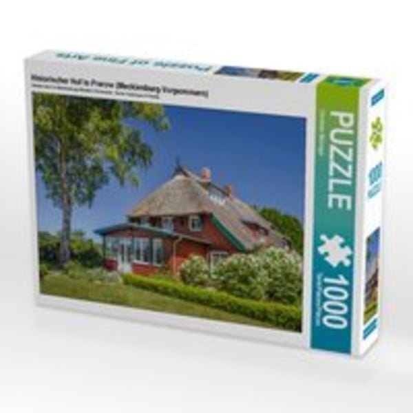 CALVENDO Puzzle Historischer Hof in Prerow (Mecklenburg-Vorpommern) 1000 Teile Lege-Größe 64 x 48 cm Foto-Puzzle Bild von Christian Müringer