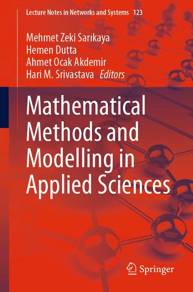 Produktbild: Mathematical Methods and Modelling in Applied Sciences