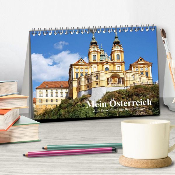 Produktbild: Mein &Ouml;sterreich. Eine Reise durch die Bundesl&auml;nder (Tischkalender 2026 DIN A5 quer), CALVENDO Monatskalender