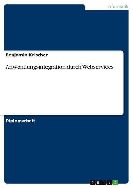 Produktbild: Anwendungsintegration durch Webservices