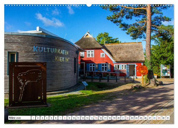 Produktbild: Prerow auf dem Dar&szlig; - Sehnsuchtsort an der Ostsee (hochwertiger Premium Wandkalender 2026 DIN A2 quer), Kunstdruck in Hochglanz