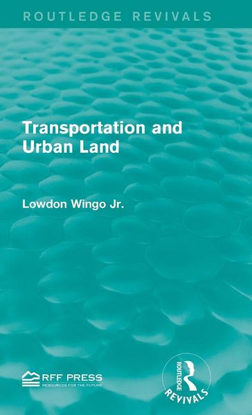 Produktbild: Transportation and Urban Land