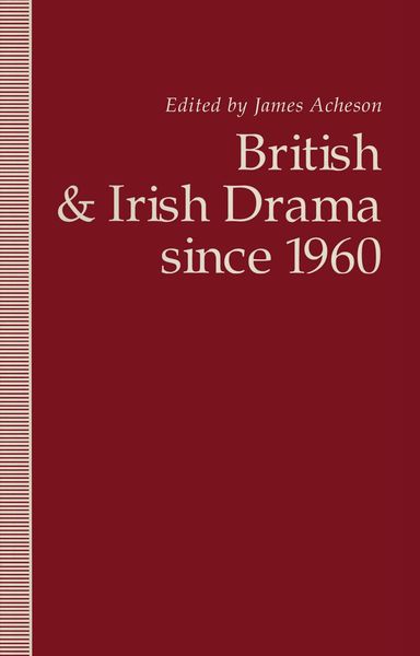 Produktbild: British and Irish Drama since 1960