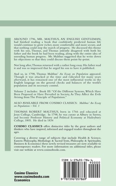 Produktbild: An Essay on the Principle of Population - Vol. 2