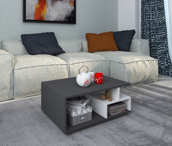 Produktbild: Holz Sofatisch Couchtisch Wohnzimmertisch Sulas