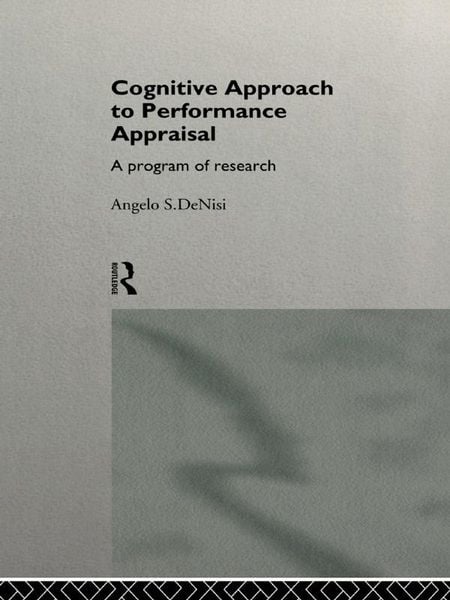 Produktbild: A Cognitive Approach to Performance Appraisal