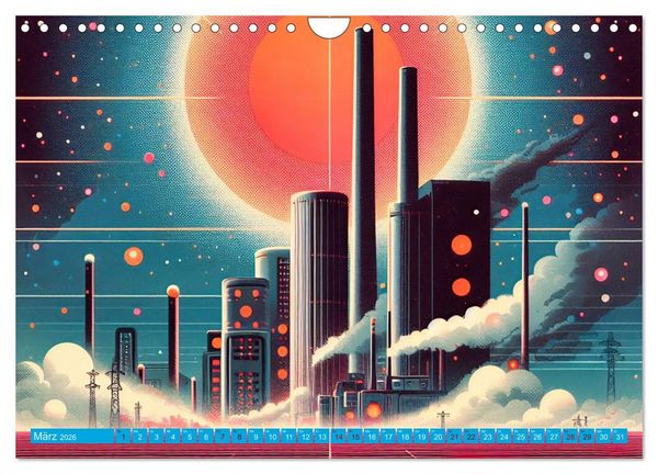 Produktbild: Lost Fiction (Wandkalender 2026 DIN A4 quer), CALVENDO Monatskalender