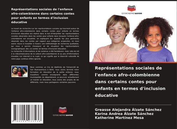 Produktbild: Repr&eacute;sentations sociales de l'enfance afro-colombienne dans certains contes pour enfants en termes d'inclusion &eacute;ducative