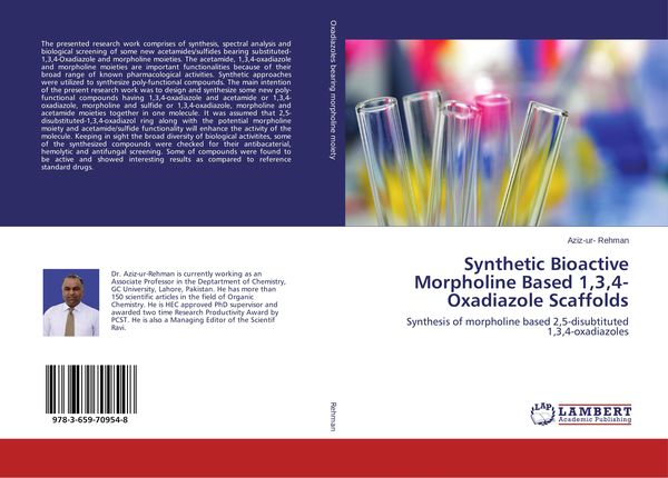 Produktbild: Synthetic Bioactive Morpholine Based 1,3,4-Oxadiazole Scaffolds
