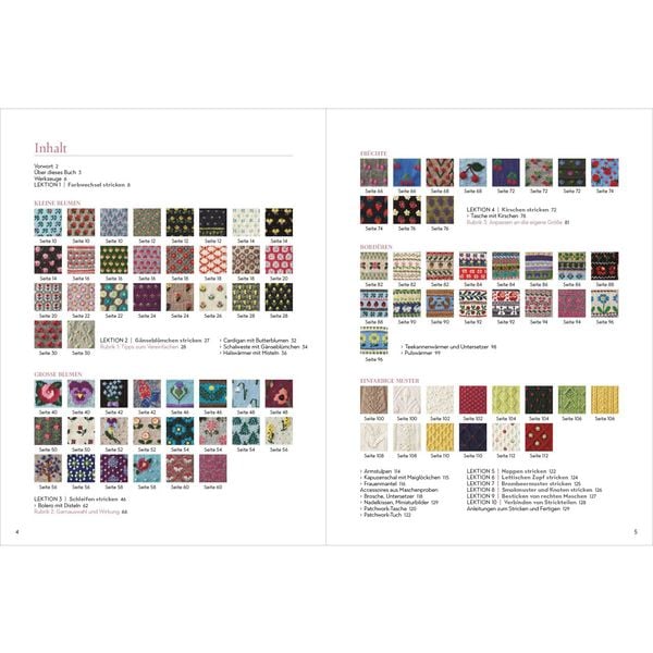 Produktbild: Floral Stricken. Die Mustersammlung