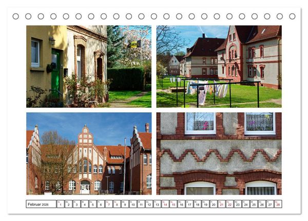 Produktbild: Gartenst&auml;dte im Ruhrgebiet (Tischkalender 2026 DIN A5 quer), CALVENDO Monatskalender
