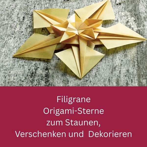Produktbild: Zarte Origamisterne (kreativ.kompakt.)
