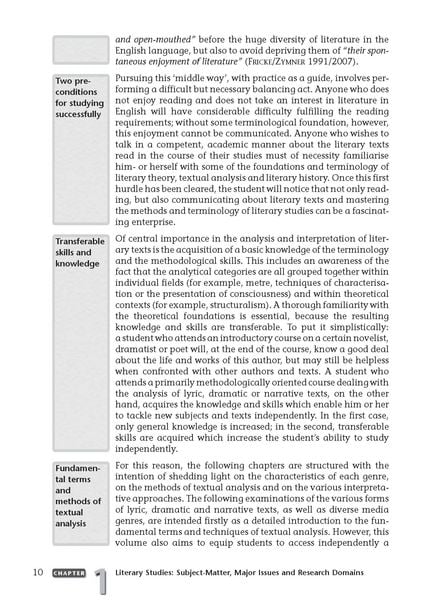 Produktbild: Uni Wissen An Introduction to the Study of English and American Literature