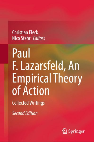 Produktbild: Paul F. Lazarsfeld, An Empirical Theory of Action