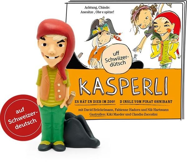 Produktbild: Content-Tonie: Kasperli - Es hät en Dieb im Zoo! / D Insle vom Pirat Ohnibart