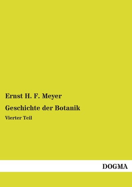 Produktbild: Geschichte der Botanik