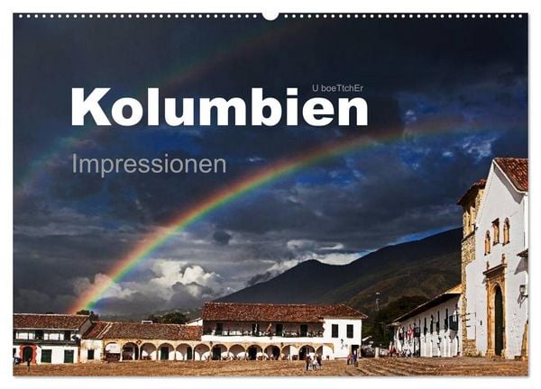 Produktbild: Kolumbien Impressionen (Wandkalender 2026 DIN A2 quer), CALVENDO Monatskalender