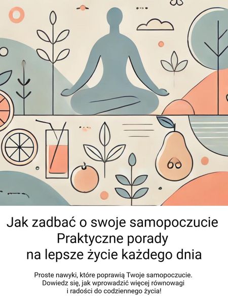 Produktbild: Jak zadbac o swoje samopoczucie: Praktyczne porady na lepsze zycie kazdego dnia