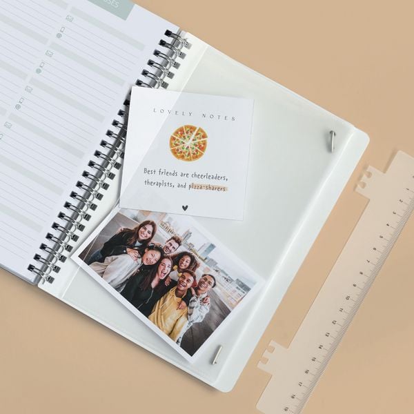 BRUNNEN Schülerkalender (2025/2026) "Bloom", 2 Seiten = 1 Woche, A5, 208 Seiten, PP-Umschlag, mehrfarbig