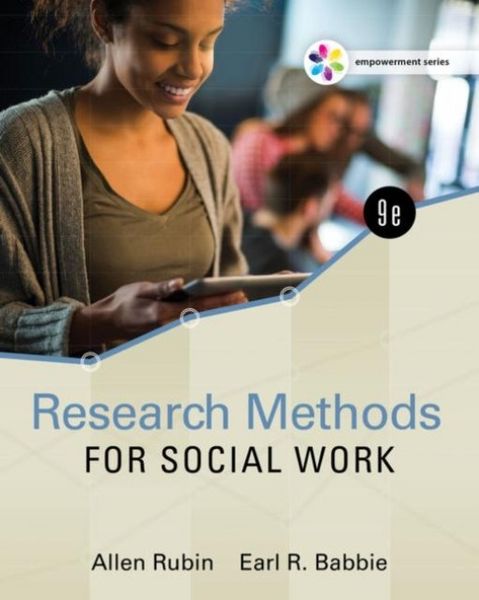 Produktbild: Empowerment Series: Research Methods for Social Work