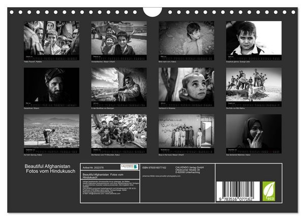 Produktbild: Beautiful Afghanistan Fotos vom Hindukusch (Wandkalender 2026 DIN A4 quer), CALVENDO Monatskalender