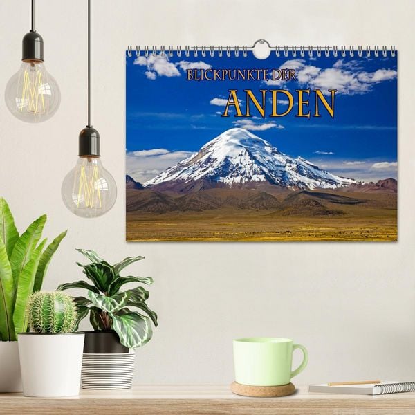 Produktbild: Blickpunkte der Anden (Wandkalender 2026 DIN A4 quer), CALVENDO Monatskalender