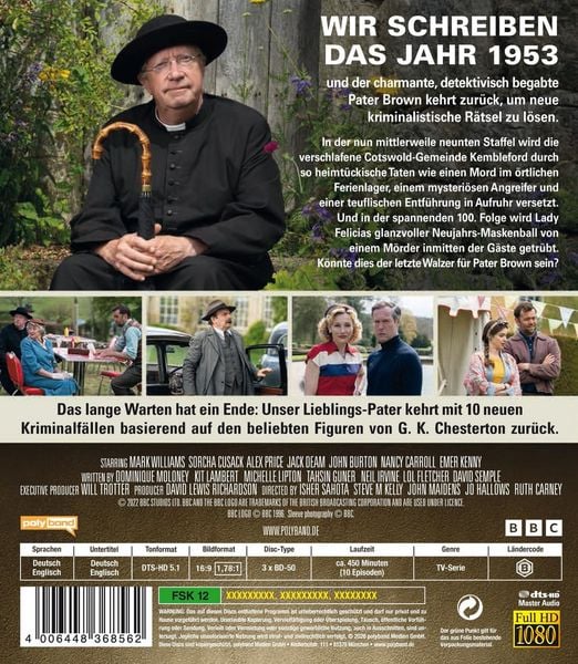 Produktbild: Father Brown - Staffel 9 [3 BRs]