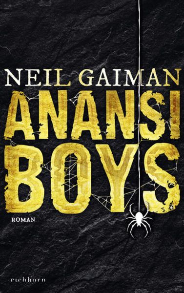 Anansi Boys alternative edition book cover