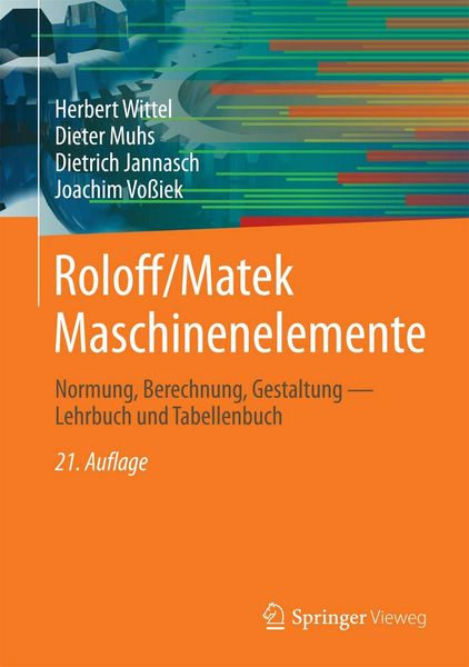 Produktbild: Wittel, H: Roloff/Matek Maschinenelemente/2 Tle.