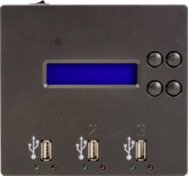 Produktbild: Renkforce UB300 2fach USB-Kopierstation USB-A (USB 2.0) tragbar