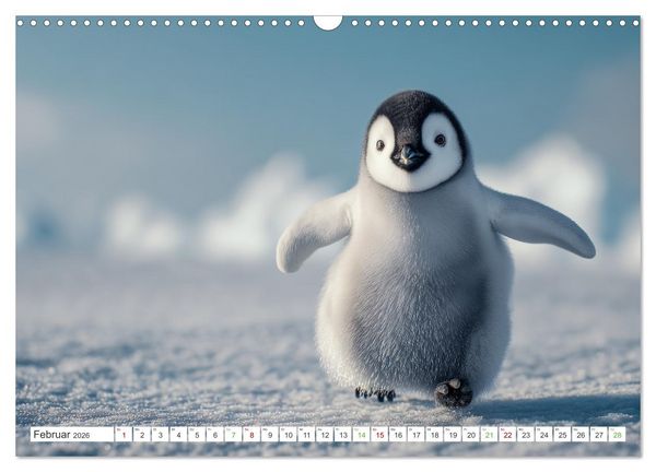 Produktbild: Flauschige Momente (Wandkalender 2026 DIN A3 quer), CALVENDO Monatskalender