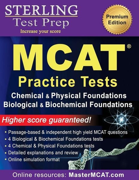 Produktbild: Sterling Test Prep MCAT Practice Tests