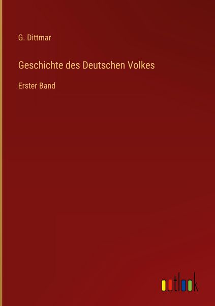 Produktbild: Geschichte des Deutschen Volkes