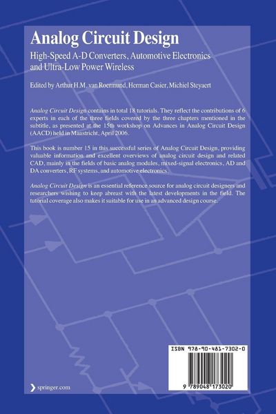 Produktbild: Analog Circuit Design
