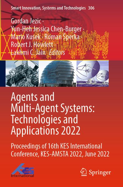 Produktbild: Agents and Multi-Agent Systems: Technologies and Applications 2022