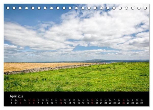Produktbild: Irland - Zauberhafte Augenblicke (Tischkalender 2026 DIN A5 quer), CALVENDO Monatskalender