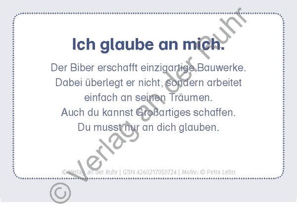 Produktbild: Stark wie ein Gorilla, mutig wie eine L&ouml;win &ndash; Affirmationsk&auml;rtchen f&uuml;r Kinder
