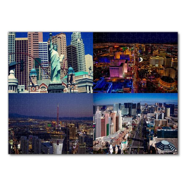 Produktbild: Lais Puzzle Collage Las Vegas 500 Teile