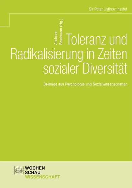 Produktbild: Toleranz und Radikalisierung in Zeiten sozialer Diversit&auml;t